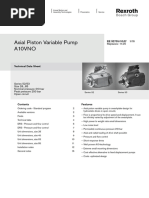 Axial Piston Variable Pump A10VNO: Replaces: 11.05