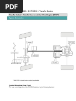 TUCSON (JM) 2008 G 2.7 DOHC Transfer System: Transfer System Transfer Case Assembly Flow Diagram (M5GF1)