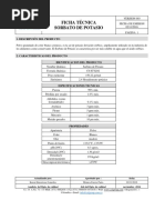 Ficha Técnica Sorbato de Potasio