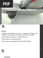 Liberacion de Piezas