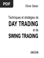 Techniques Et Stratégies de Day Trading Et de Swing Trading by Seban, Olivier (Seban, Olivier)