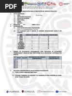 Plan de Implementación para La Prestación Del Servicio Educativo