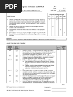 19l (12-00) Develop The Audit Program - Revenues