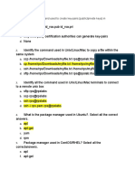 What Is The Command Used To Create Key-Pairs (Public/private Keys) in Unix/Linux/Mac?