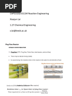 Slides - Plug Flow Reactor (2018)