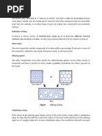Alloys