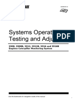 Systems Operation Testing and Adjusting: 3508, 3508B, 3512, 3512B, 3516 and 3516B Engines Caterpillar Monitoring System