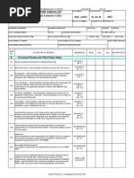 Saudi Aramco Inspection Checklist