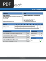 98-364 MTA Database Fundamentals