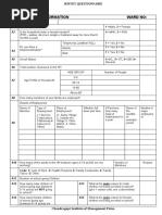 Household Questionnaire