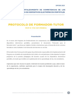 Lectura 3 - Protocolo Del Formador Tutor