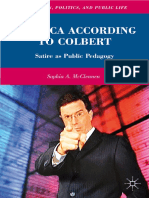 (Education, Politics and Public Life) Sophia A. McClennen-America According To Colbert - Satire As Public Pedagogy (Education, Politics and Public Life) - Palgrave Macmillan (2011)