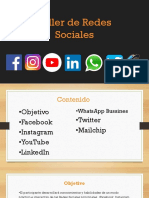 Taller de Redes Sociales