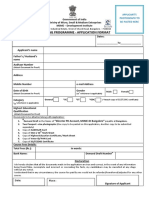 Application Format Training Programme