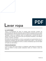 Actividad Lavar La Ropa