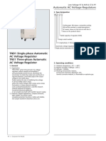 TND1 Single-Phase Automatic AC Voltage Regulator TNS1 Three-Phase Automatic AC Voltage Regulator