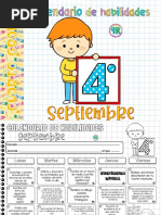 ?4to Yessi Calendario de Habilidades Septiembre 21-22