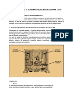 Foro Calificado 2 El Hexafluoruro de Azufre (Sf6)