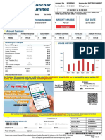 Due Date Telephone Number Amount Payable: Summary of Charges Usage History (6 Months)