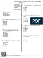 397 - Prepositions and Phrasal Verbs Advanced Level Test Quiz Online Exercise With Answers 4