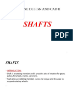 CH # 1 Design of Shafts