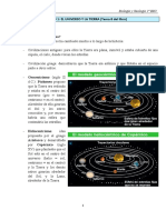 U.1. El Universo y La Tierra