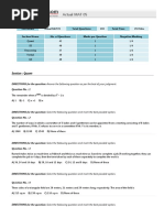 Actual MAT 05: Section: Quant