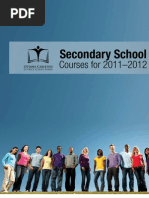 OCDSB Secondary School Courses 2011-2012