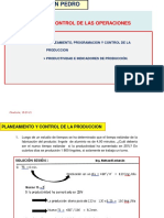 S02 - Planeamiento, Programación y Control de La Producción, Productividad e Indicadores de Producción