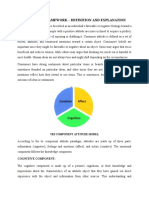 Theoretical Framework - Definition and Explanation: Cognitive Component