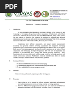 Esci 121 - Fundamentals of Surveying: Department of Geodetic Engineering