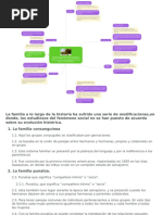 Material Complementario. Mapa Mental Historia de La Familia y La Sociedad