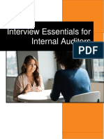 Internal Audit Interview