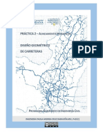 Practica 2 - Diseño Geométrico de Vías