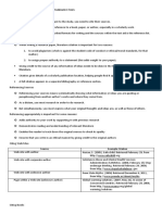 Citing Related Literature Using Standard Styles