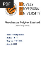 Vardhman Polytex Limited