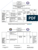 Learning Action Cell (Lac) Plan For Teaching Demonstration SY 2020-2021 Topic