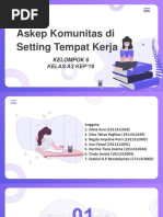 Kelompok 6 - Askep Komunitas Di Setting Tempat Kerja - Kep Komunitas - Kls A2