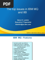 The Top Issues in IBM MQ and IIB: Barry D. Lamkin Executive IT Specialist