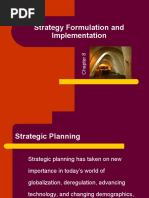 Strategy Formulation and Implementation