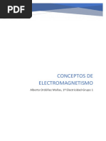 Conceptos de Electromagnetismo