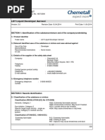 Chemetall - PT - MSDS - LD7 - Liquid Developer Aerosol