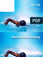 History of Swimming