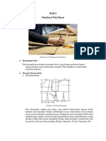 Pembuatan Pola Dasar