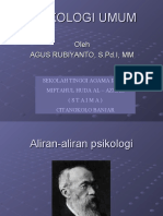 Aliran-Aliran Psikologi (BAB III)