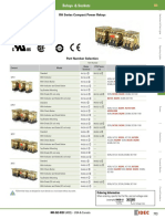 RH Series Compact Power Relays: Key Features