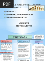 Historia y Marco Normativo de La Ergonomía