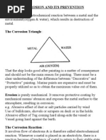 Corrosion and Its Prevention