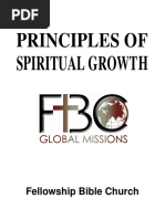 Principles of Spiritual Growth: Fellowship Bible Church