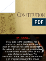 Concept of Constitution